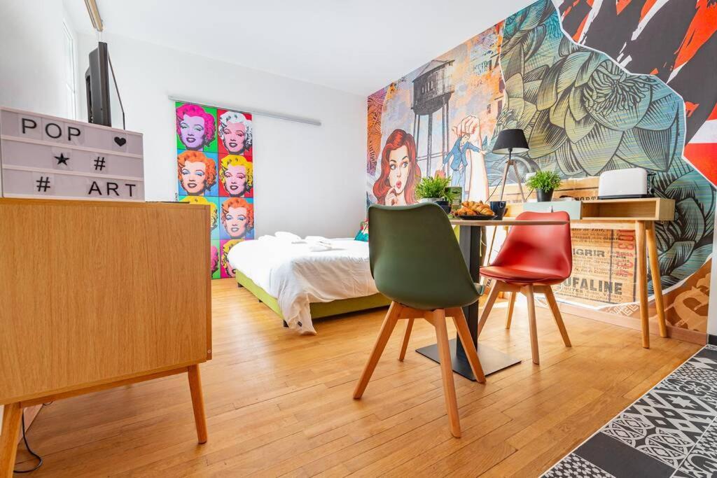 Le Pop Art - Topbnb Dijon Kültér fotó