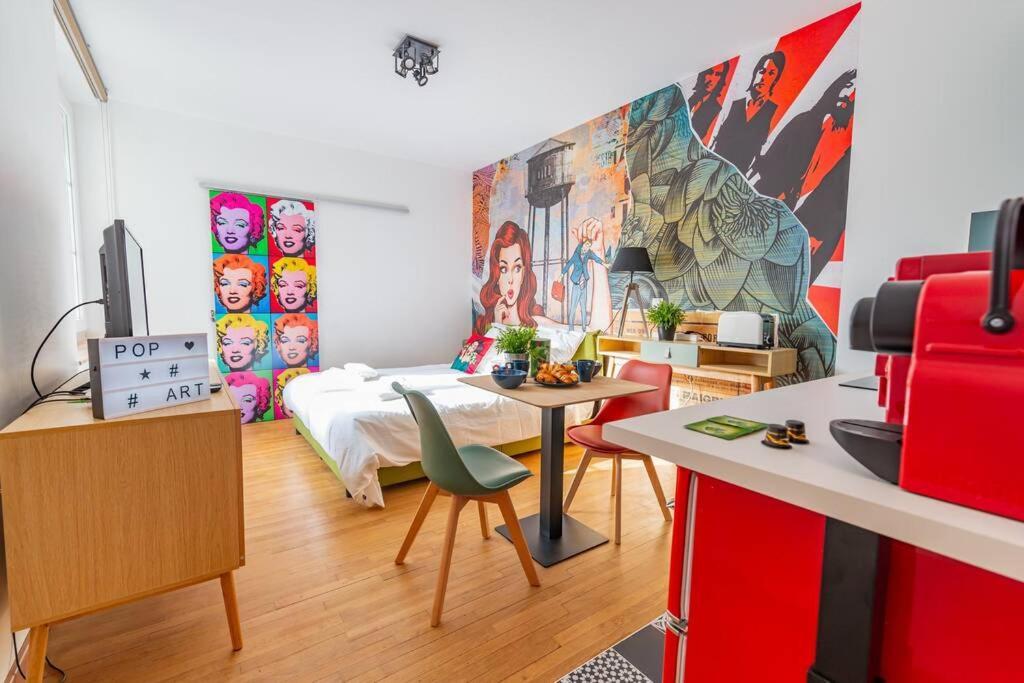 Le Pop Art - Topbnb Dijon Kültér fotó